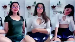 Kak Joey Berubah Jadi Siswi Nakal Yang Bikin Nafsu Meledak