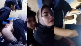 Gadis Berhijab Montok Berkacamata Yang Menggoda