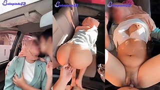 Daisy Bae Binal Menggoda Dengan Jilbab, Digoyang Ganas Di Dalam Mobil