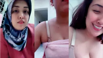 Sha Lagi Ganti Baju Cuma Pake Bh, Bikin Penasaran