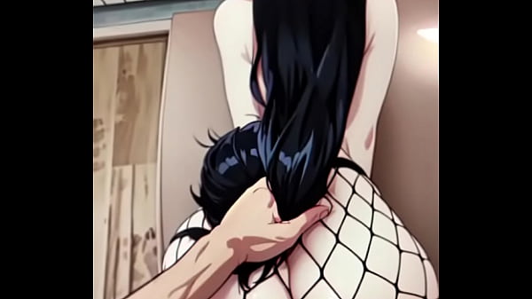 Hinata Hyuga Memamerkan Payudaranya Dan Menunduk Untuk Dihardiki Dari Belakang