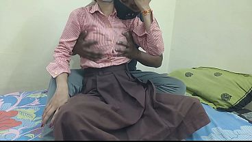 Cewek Kuliahan India Digebukin Kontol Pacar Di Kamar Kos, Makin Digeber Makin Basah