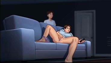 Satu Tatapan Mama Tiri Bikin Seharian Penuh Nafsu (18+)