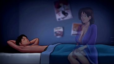 Semua Berubah Geli-geli Pas Mama Sambut Senyum Genit (18+) | Update Panas Summertime Saga