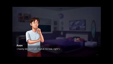 Ibu Tiri Diem Aja… Bikin Gua Grogi Banget (18+) | Adegan Wip Baru | Summertime Saga