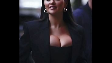 Selena Gomez Nundukin Pantatnya, Bikin Ngaceng Abis (buatan Ai)